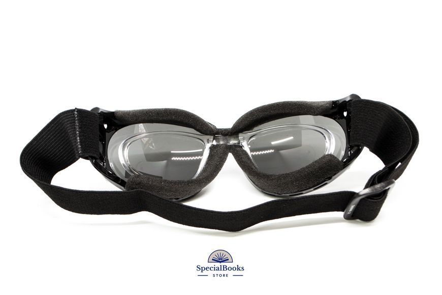 Окуляри захисні з ущільнювачем Global Vision Eliminator RX (gray) Anti-Fog, сірі з діоптричною вставкою 2152 фото