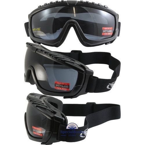 Очки защитные с уплотнителем Global Vision Ballistech-1 (gray) Anti-Fog, серые 1171 фото