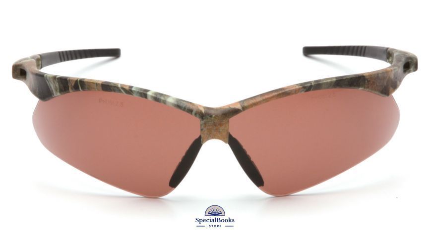 Окуляри захисні Pyramex Pmxtreme Camo (bronze) Anti-Fog, коричневі в камуфльованій оправі 1937 фото