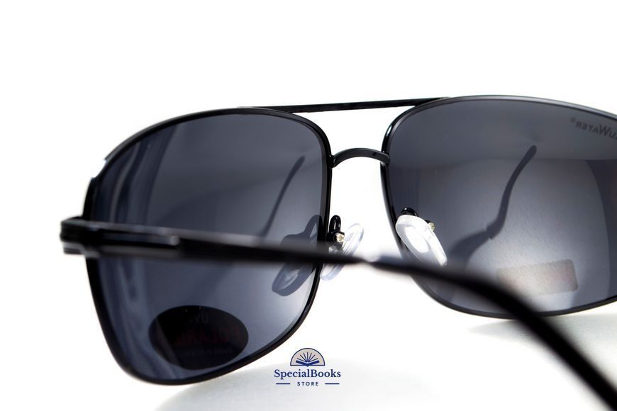Очки поляризационные BluWater Navigator-2 Polarized (gray) серые 1420 фото