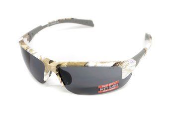 Очки защитные Global Vision Hercules-7 White Camo (gray), серые в камуфлированной оправе 2180 фото