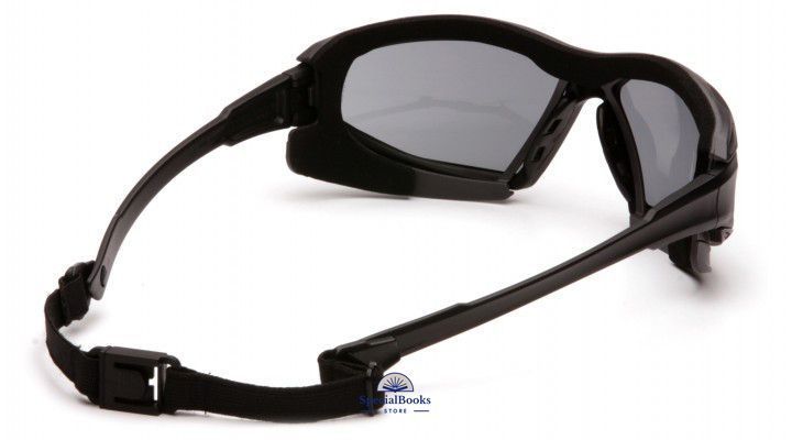 Очки защитные с уплотнителем Pyramex Highlander-PLUS (gray) Anti-Fog, серые 1325 фото