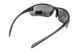 Очки защитные Global Vision Hercules-7 Carbon (flash mirror), зеркальные серые в графитовой оправе 2181 фото 5