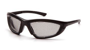 Защитные очки Pyramex Trifecta Mesh (black), сетчатые очки (плетёные) 2110 фото