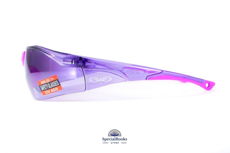 Окуляри захисні Global Vision Cruisin (purple), фіолетові 1844 фото