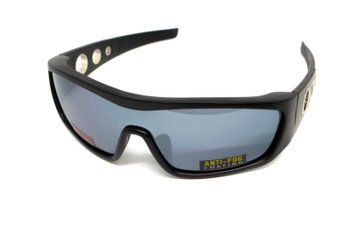 Окуляри захисні Global Vision Rivet (silver mirror) Anti-Fog, дзеркальні сірі 2112 фото