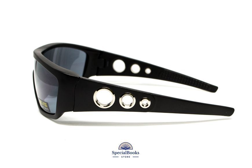 Окуляри захисні Global Vision Rivet (silver mirror) Anti-Fog, дзеркальні сірі 2112 фото