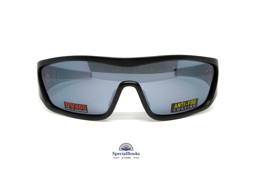 Окуляри захисні Global Vision Rivet (silver mirror) Anti-Fog, дзеркальні сірі 2112 фото