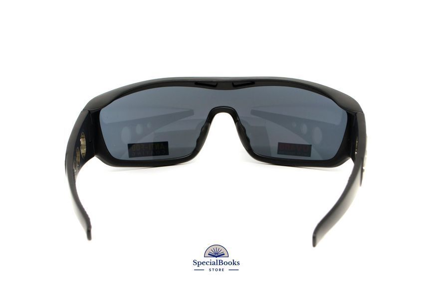 Окуляри захисні Global Vision Rivet (silver mirror) Anti-Fog, дзеркальні сірі 2112 фото