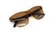 Очки поляризационные BluWater Saltee Polarized (gradient brown), коричневые с градиентом в коричневой полупрозрачной оправе 2187 фото 3