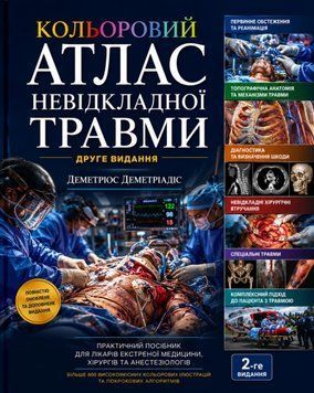Кольоровий атлас невідкладної травми друге видання Деметріос Деметріадіс 88924 фото