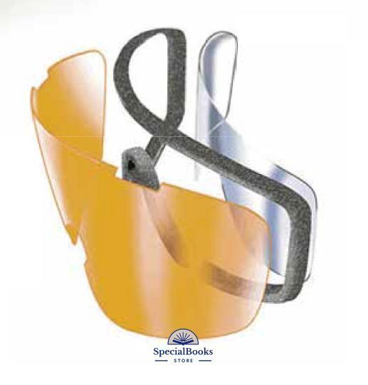 Окуляри захисні з ущільнювачем Pyramex i-Force XL (gray) Anti-Fog, чорний 1339 фото