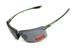 Очки защитные Global Vision Wheelin Crystal Gray (flash mirror) серые зеркальные линзы в полупрозрачной серой оправе 2191 фото 2
