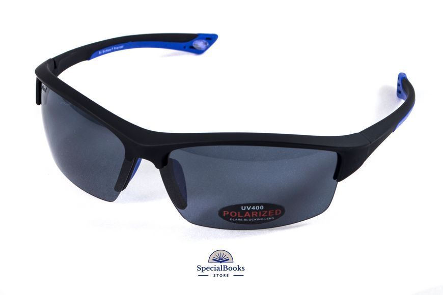Окуляри поляризаційні BluWater Daytona-1 Polarized (gray), сірі гідрофобні лінзи (Repelon&trade;) 1870 фото