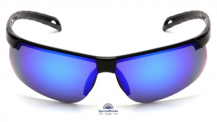 Окуляри захисні Pyramex Ever-Lite (ice blue mirror) дзеркальні сині 1239 фото