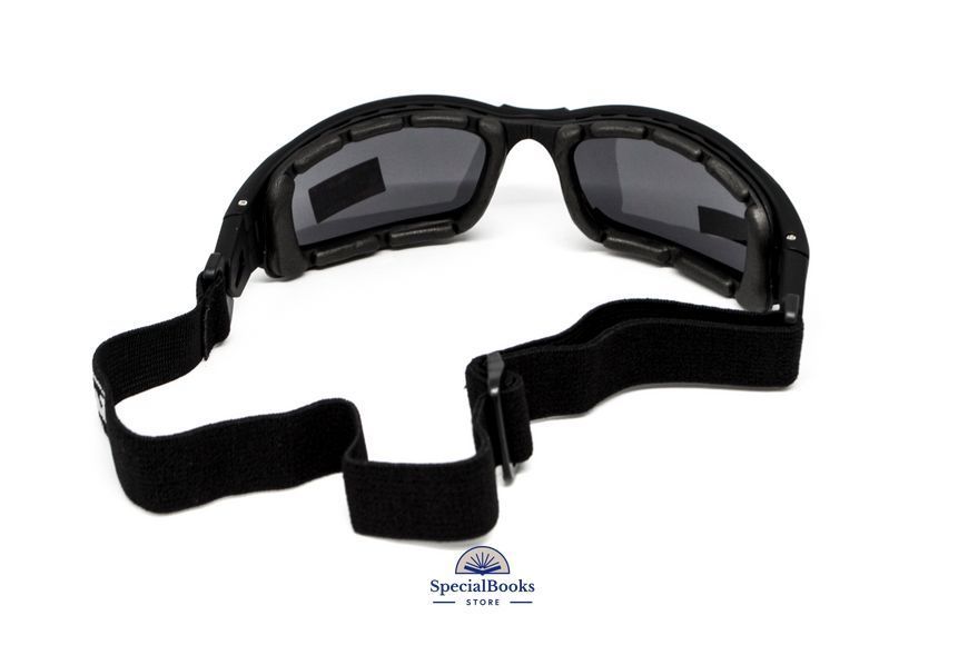 Окуляри захисні з ущільнювачем Global Vision Assault (gray) Anti-Fog, сірі 2125 фото