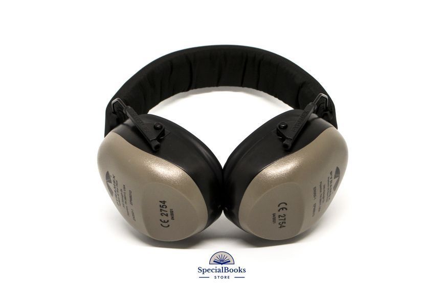 Навушники захисні Pyramex PM8010 (захист SNR 30 dB, NRR 26 dB), бежево-сірі 1974 фото