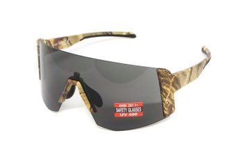 Окуляри захисні Global Vision Astro Camo (gray), сірі в камуфльованій оправі (з можливістю установки діоптрійної вставки) 2128 фото