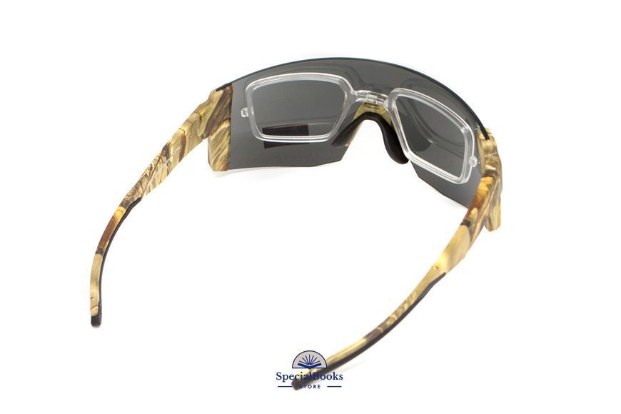 Окуляри захисні Global Vision Astro Camo (gray), сірі в камуфльованій оправі (з можливістю установки діоптрійної вставки) 2128 фото