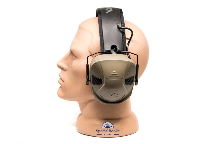 Активні навушники протишумні захисні Venture Gear AMP NRR 26dB з Bluetooth (пісочного кольору) 2076 фото