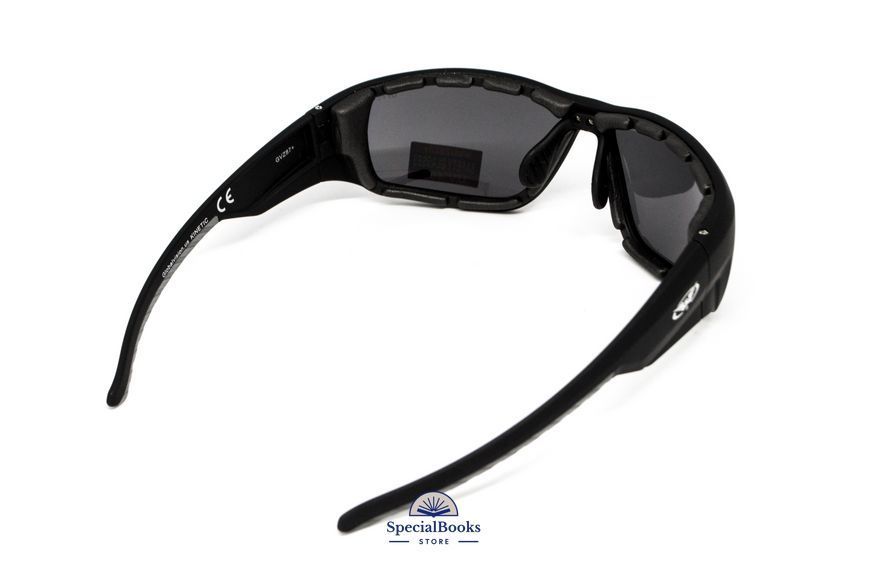 Окуляри захисні з ущільнювачем Global Vision Kinetic (gray), сірі 2131 фото