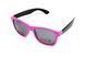 Окуляри захисні відкриті Swag Hipster-B Pink (Flash mirror), дзеркальні cірі 2085 фото 2