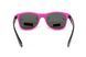 Окуляри захисні відкриті Swag Hipster-B Pink (Flash mirror), дзеркальні cірі 2085 фото 5