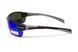 Окуляри поляризаційні захисні BluWater Samson-3 Z87.1 Polarized (G-Tech&trade; blue), дзеркальні сині 2137 фото 5
