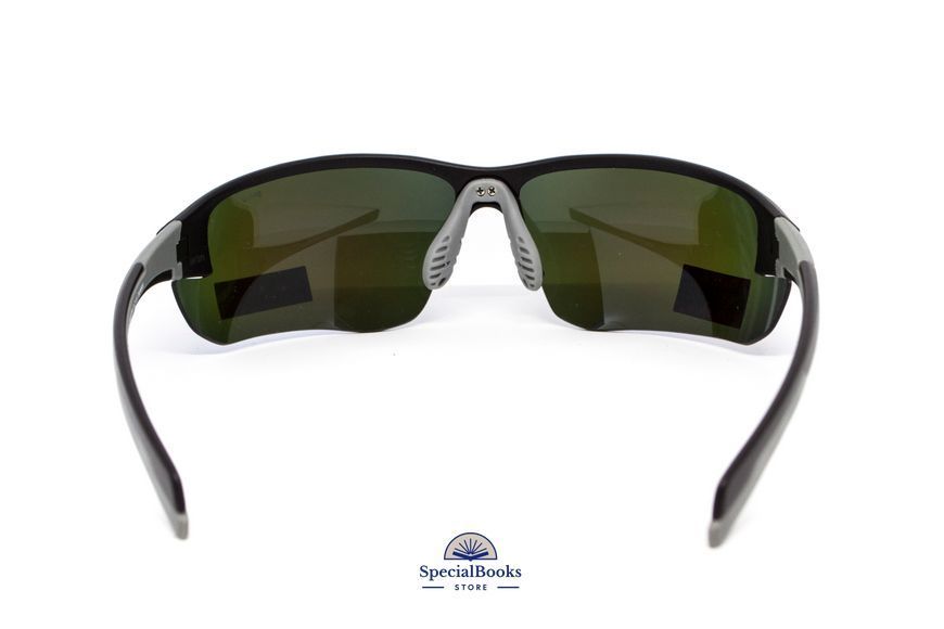 Окуляри поляризаційні захисні BluWater Samson-3 Z87.1 Polarized (G-Tech&trade; blue), дзеркальні сині 2137 фото
