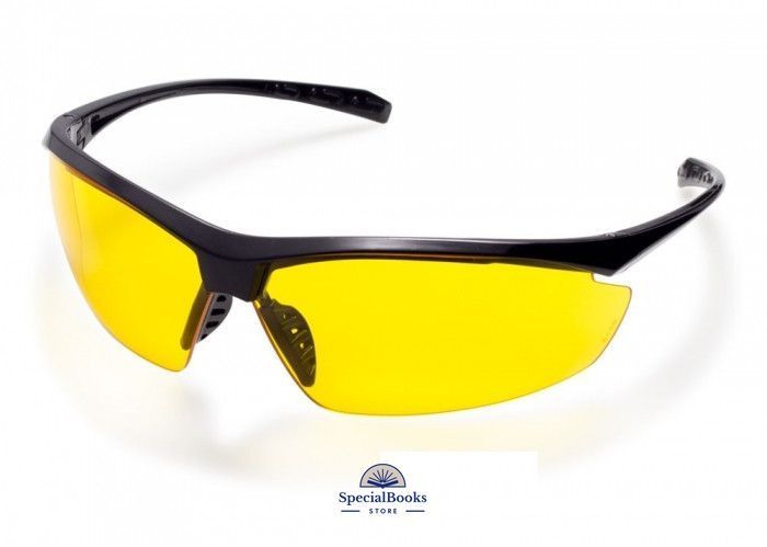 Очки защитные открытые Global Vision Lieutenant (yellow) желтые 1382 фото