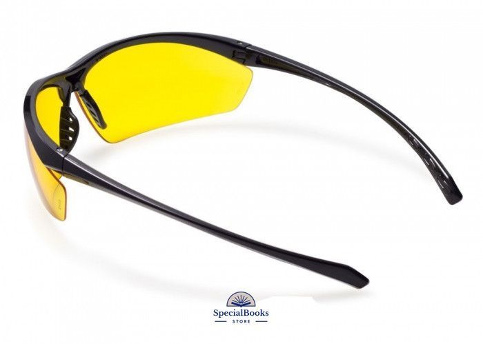 Очки защитные открытые Global Vision Lieutenant (yellow) желтые 1382 фото