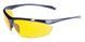 Очки защитные открытые Global Vision Lieutenant (yellow) желтые 1382 фото 1