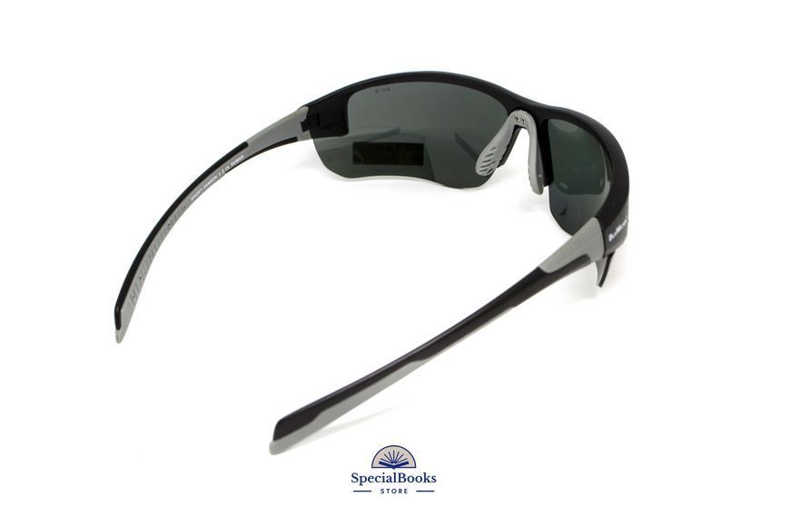 Окуляри поляризаційні захисні BluWater Samson-3 Z87.1 Polarized (gray), сірі 2138 фото