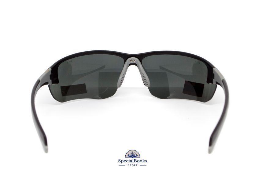 Окуляри поляризаційні захисні BluWater Samson-3 Z87.1 Polarized (gray), сірі 2138 фото
