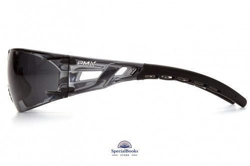 Очки защитные с уплотнителем Pyramex Fyxate (gray) Super Anti-Fog H2MAX, серые 1272 фото