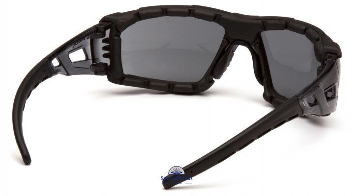 Очки защитные с уплотнителем Pyramex Fyxate (gray) Super Anti-Fog H2MAX, серые 1272 фото