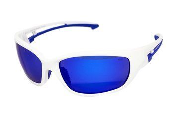 Захисні окуляри з поляризацією BluWater Seaside White Polarized (G-Tech&trade; blue), дзеркальні сині 1991 фото