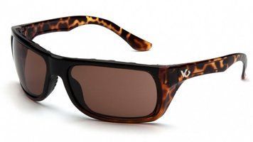 Очки защитные открытые Venture Gear Vallejo Tortoise (bronze) Аnti-Fog, коричневые 1569 фото