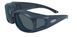 Очки защитные с уплотнителем Global Vision Outfitter (gray) Anti-Fog, серые 1433 фото 1