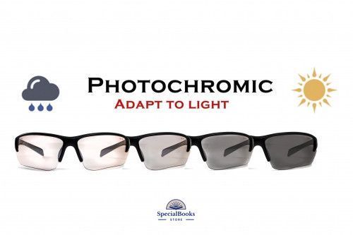 Окуляри фотохромні захисні Global Vision Hercules-7 SD Photochromic (Super Dark Shadowluxe) Anti-Fog, фотохромні прозорі 2255 фото
