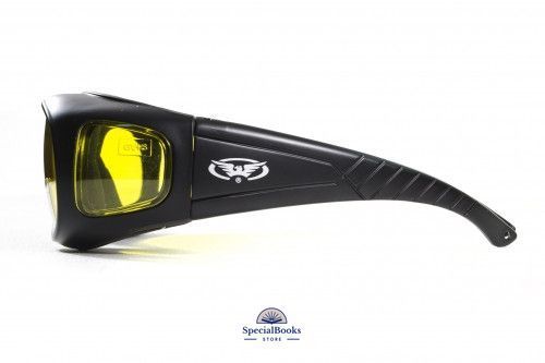 Очки защитные с уплотнителем Global Vision Outfitter (yellow) Anti-Fog, желтые 1434 фото