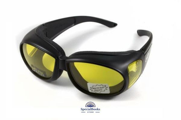 Очки защитные с уплотнителем Global Vision Outfitter (yellow) Anti-Fog, желтые 1434 фото