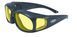 Очки защитные с уплотнителем Global Vision Outfitter (yellow) Anti-Fog, желтые 1434 фото 1
