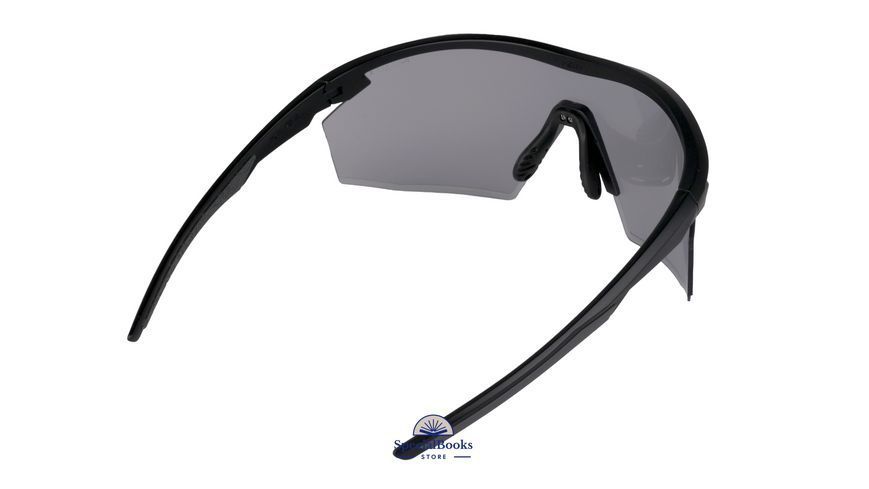 Окуляри захисні Pyramex PMXSPEC (light gray) Super Anti-Fog H2MAX, світло-сірі напівтемні в чорно-сірій оправі 2261 фото