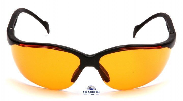 Окуляри захисні Pyramex Venture-2 (orange) помаранчеві 1585 фото