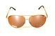 Окуляри захисні Global Vision Aviator-4 (drive mirror), коричневі лінзи 1153 фото 6