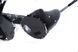 Окуляри захисні Global Vision Aviator-5 (silver mirror) дзеркальні чорні, зі з'ємним ущільнювачем із синтетичної "шкіри" 1158 фото 5