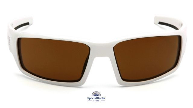 Очки защитные открытые Venture Gear Pagosa White (bronze) Anti-Fog, коричневые 1447 фото