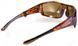 Очки поляризационные защитные 2в1 BluWater Babe Winkelman Polarized (brown) коричневые 1160 фото 5